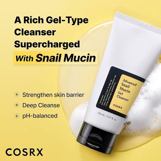 COSRX-Advanced Snail Mucin Gel Cleanser