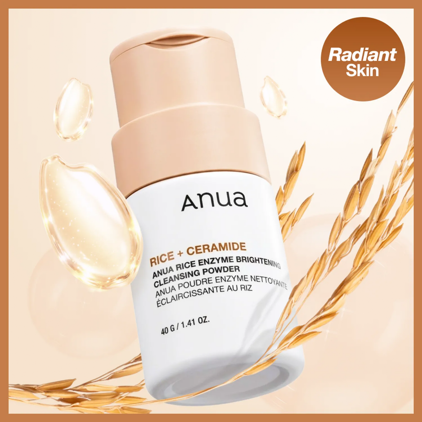 Anua - Rice Enzyme Brightening Cleansing Powder
