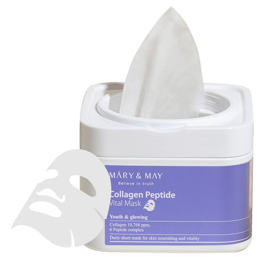 MARY&MAY - COLLAGEN PEPTIDE VITAL MASK