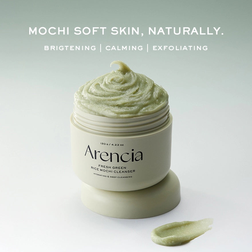 Arencia-Fresh Green Rice Mochi Cleanser