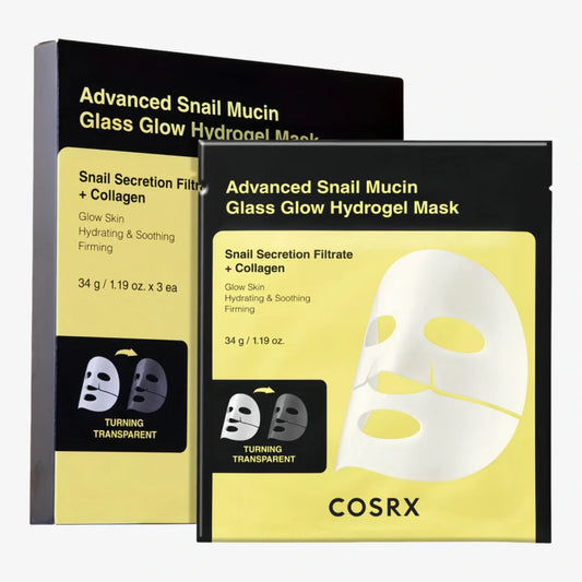 COSRX - Advanced Snail Mucin Glass Glow Hydrogel Mask