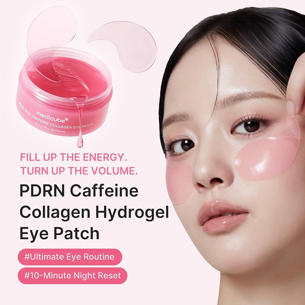 Medicube-PDRN Pink Caffeine Collagen Patch
