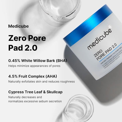 MEDICUBE - ZERO PORE PAD 2.0