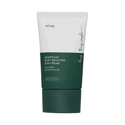 ANUA - HEARTLEAF SILKY MOISTURE SUN CREAM