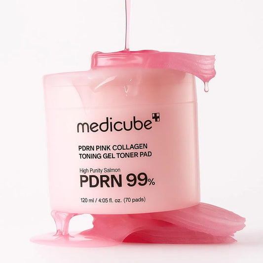 Medicube - PDRN Pink Collagen Toning Gel Toner Pad