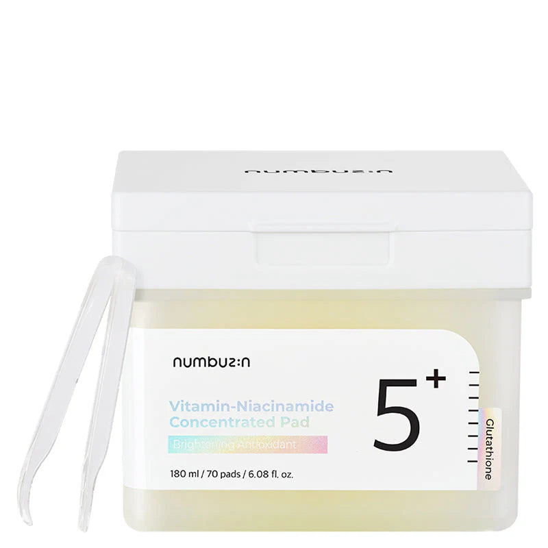 Numbuzin - No.5+ Glutathione Vitamin-Niacinamide Concentrated Pad
