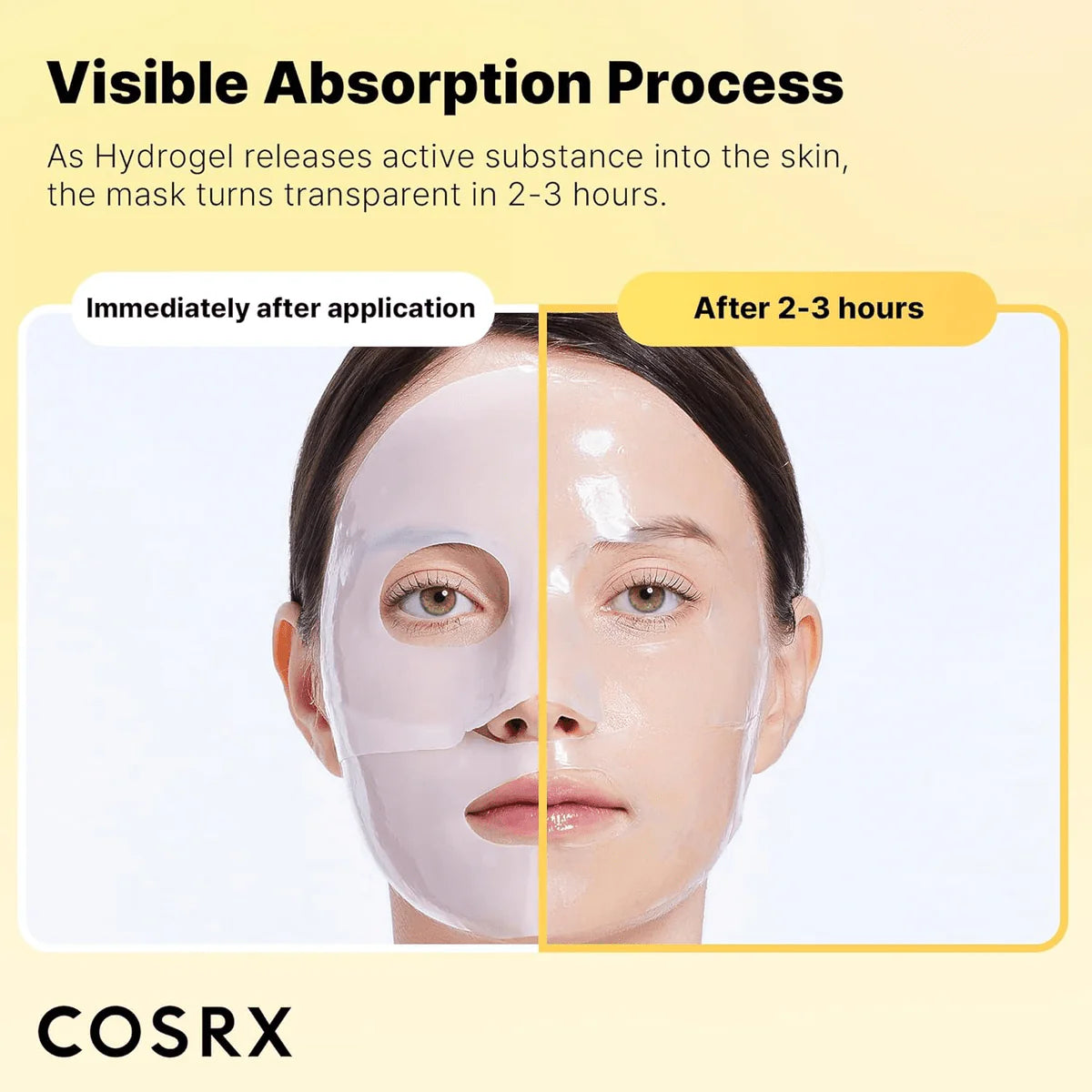 COSRX - Advanced Snail Mucin Glass Glow Hydrogel Mask